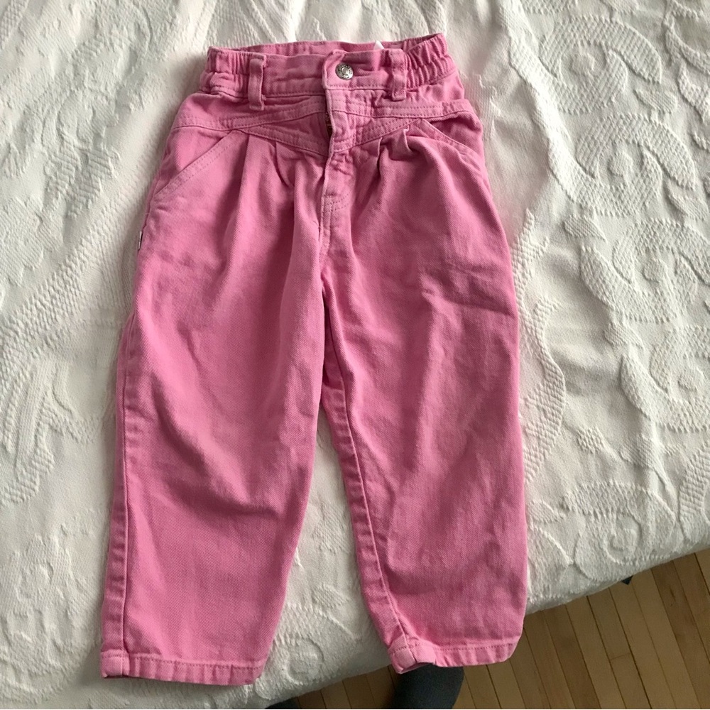 Vintage PINK little Levi’s girls denim jeans